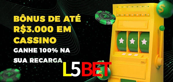L5Bet melhor bônus de depósito
